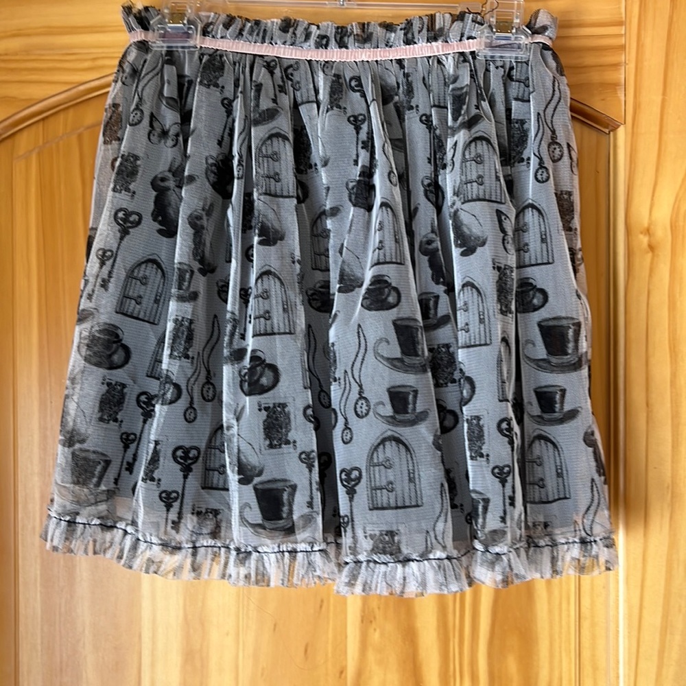 D-signed Disney Alice in wonderland skirt